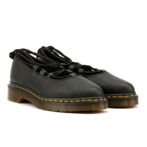 Dr. Martens Elphie II Virginia Leather Women's Black Shoes