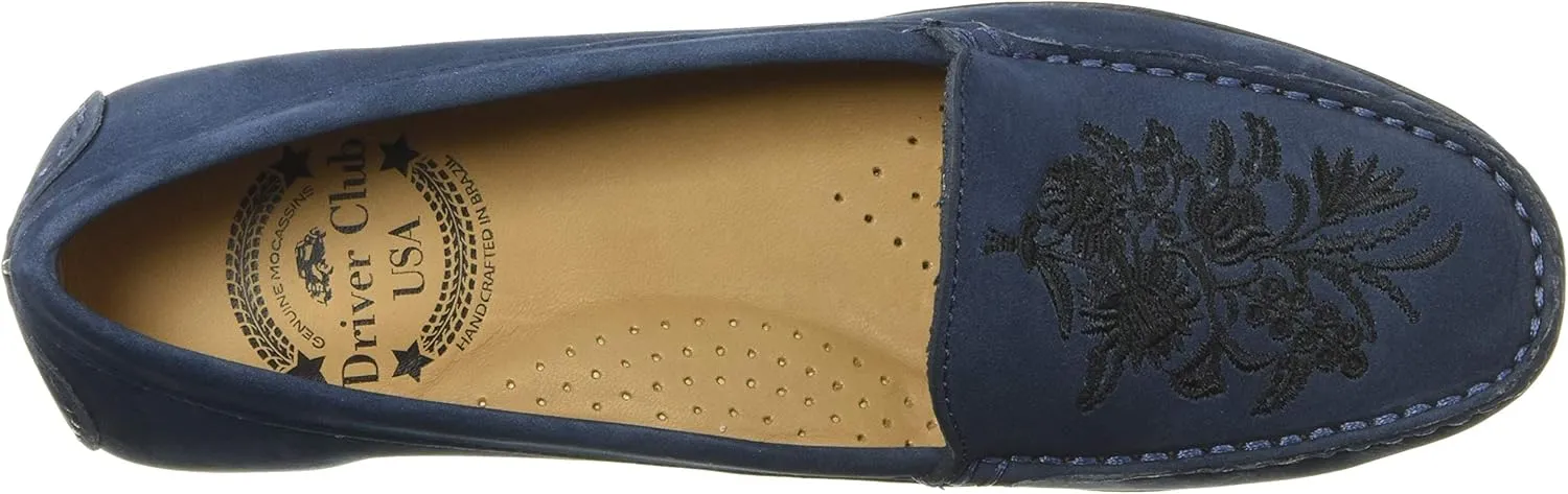 Driver Club USA Women's Leather Made in Brazil Nashville Loafer