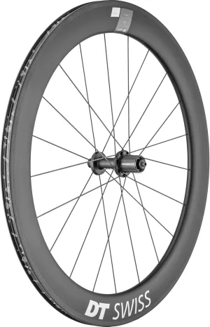 DT Swiss ARC 1400 DiCut 62 Rear Wheel - 700c, QR x 130mm, Rim Brake, HG 11 Road, Black