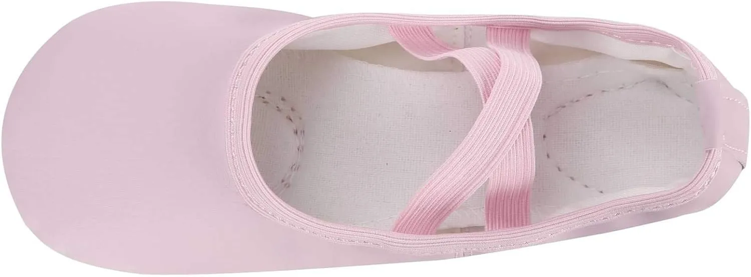 Dynadans Soft Leather Ballet Shoes/Ballet Slippers/Dance Shoes (Toddler/Little/Big Kid/Women) …