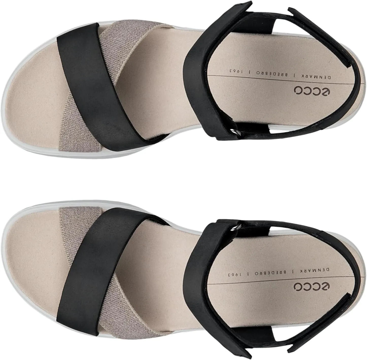 ECCO Women's Flowt Wedge Luxury Crossband Sandal