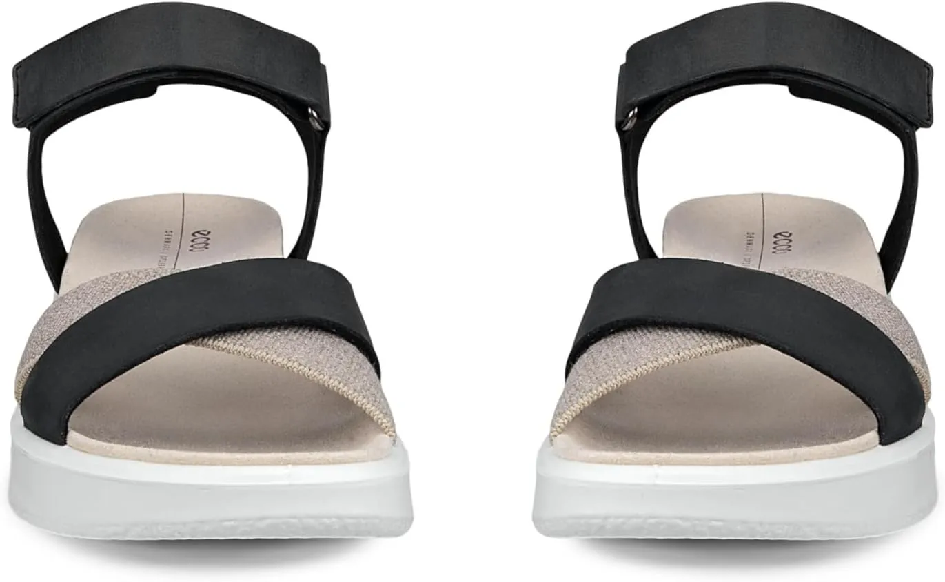 ECCO Women's Flowt Wedge Luxury Crossband Sandal