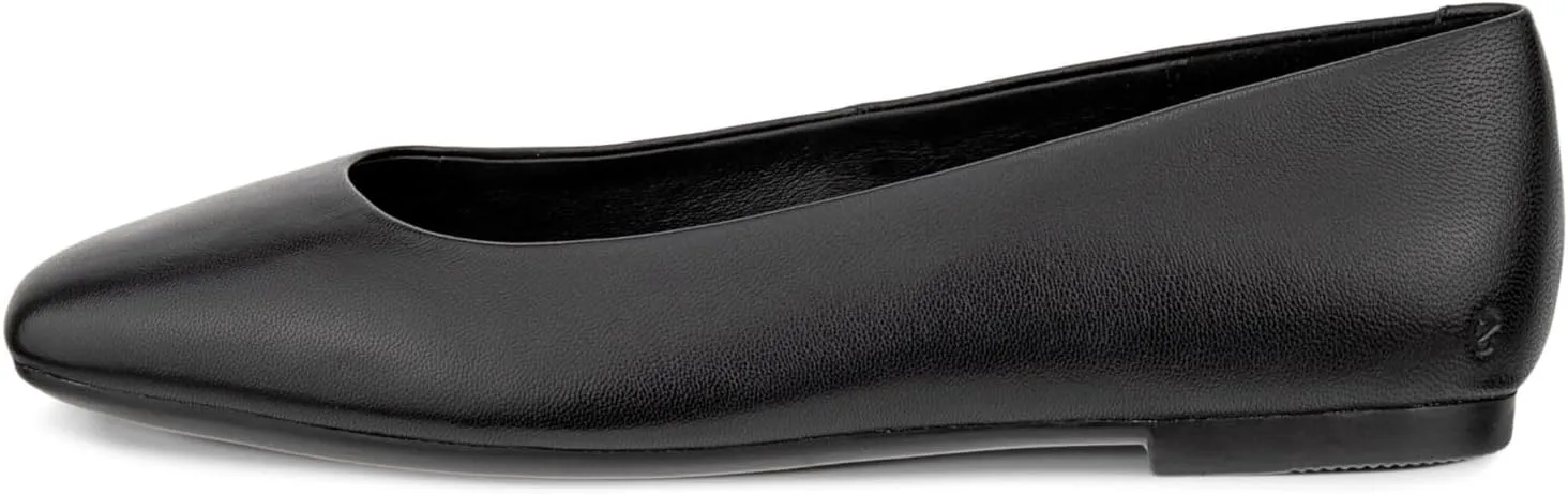 ECCO Women's Margot Plain Toe Ballerina Ballet Flat
