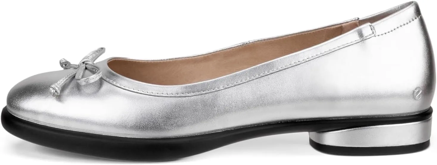 ECCO Women's Sculpted Luxe Ballerina Bow Ballet Flat