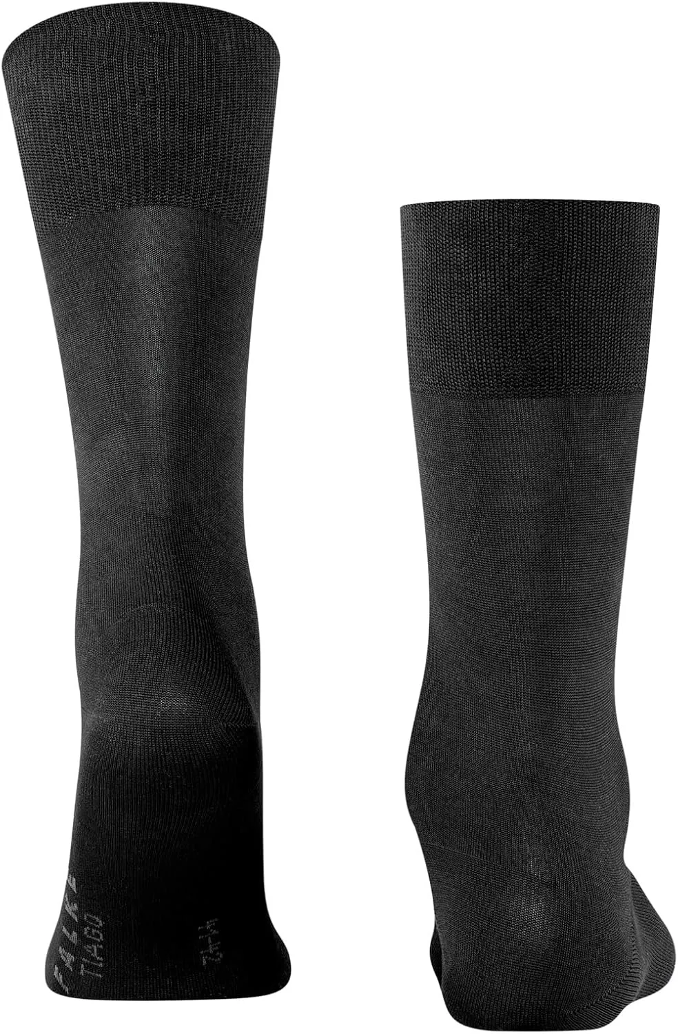 FALKE Men's Tiago Dress Socks, Sustainable Cotton, Crew, 1 Pair
