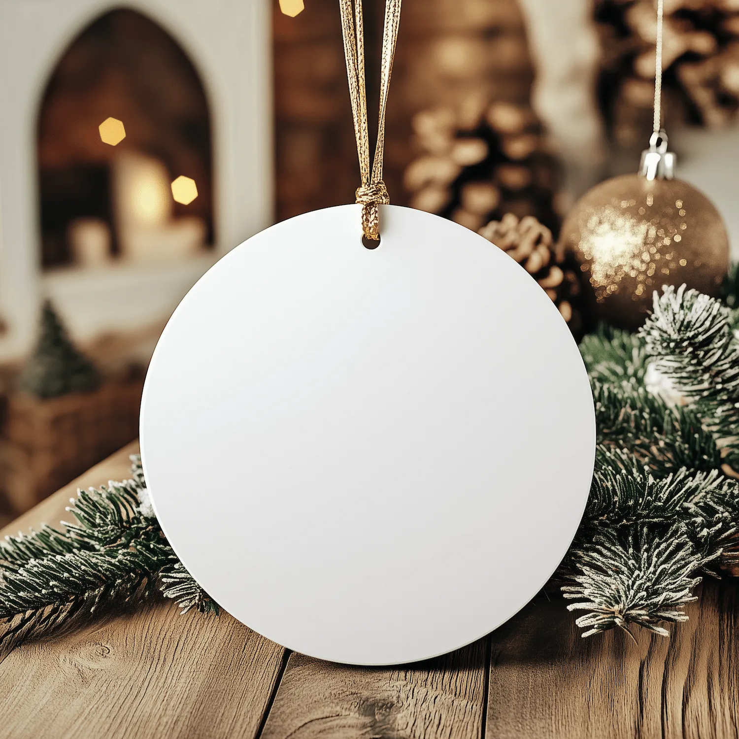 Fitness Trainer Gifts from Friends, Fun Circle Ornament with 'I'm A Fitness Trainer. Not A Magician...'-Christmas Unique Gifts for Fitness Trainer