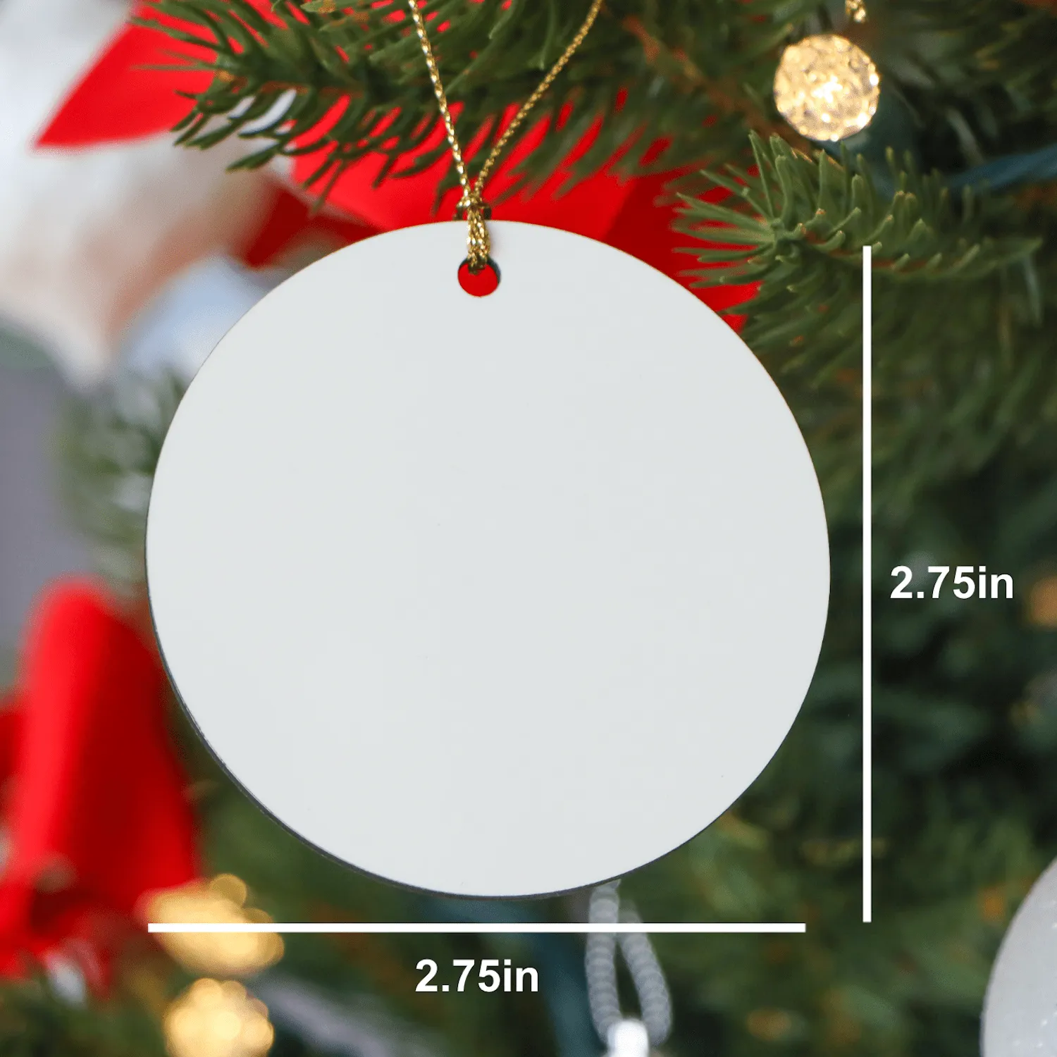 Fitness Trainer Gifts from Friends, Fun Circle Ornament with 'I'm A Fitness Trainer. Not A Magician...'-Christmas Unique Gifts for Fitness Trainer
