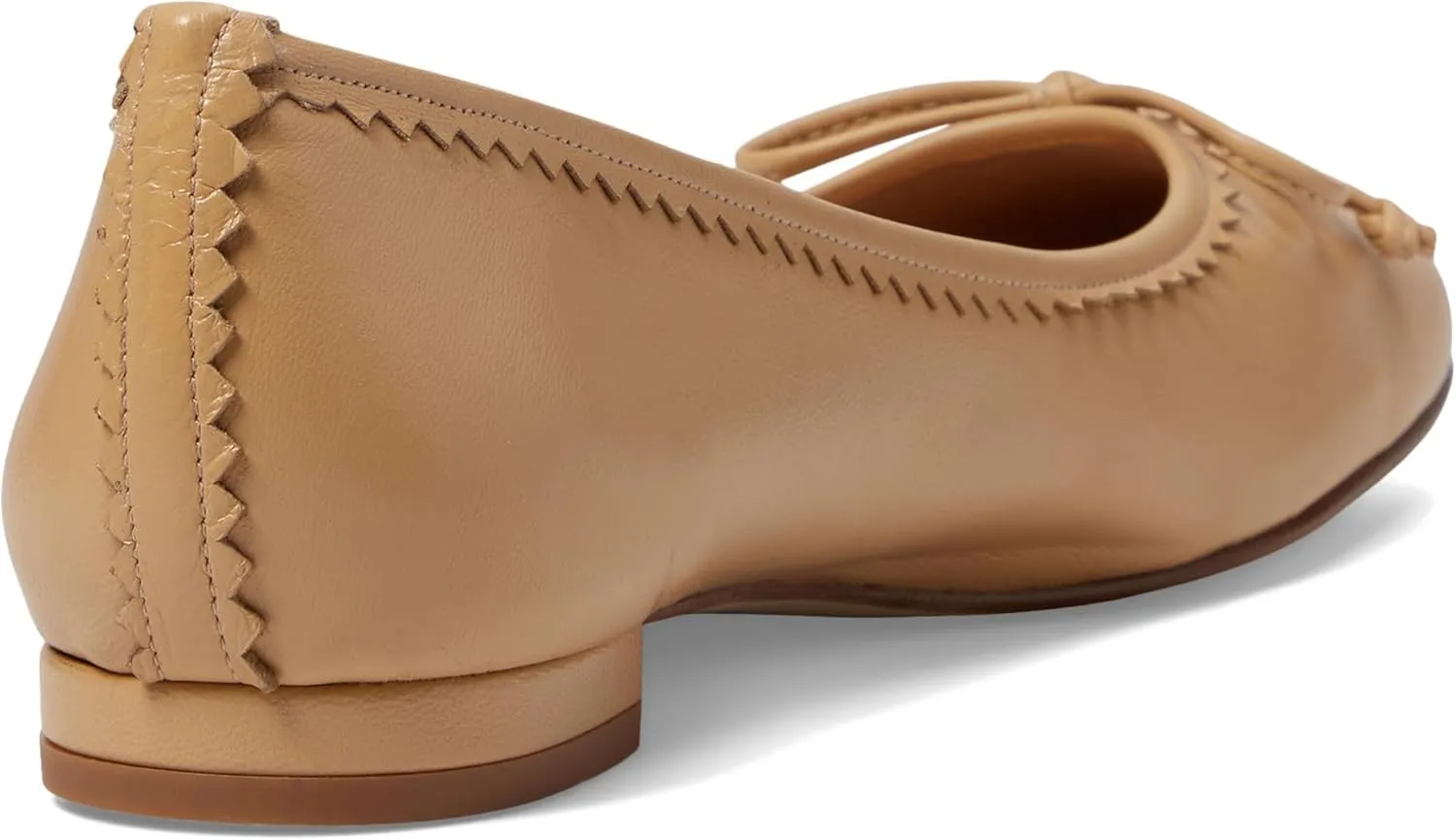 French Sole Jasmine - Flats for Women - Closed Toe - Rubber Outsole - Leather Lining - Microfiber Footbed