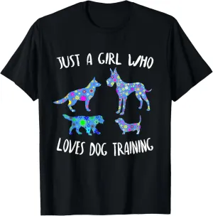 Fun Cute Dog Training Trainer T-Shirt