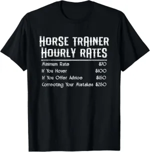 Funny Coach Gag - Horse Trainer T-Shirt