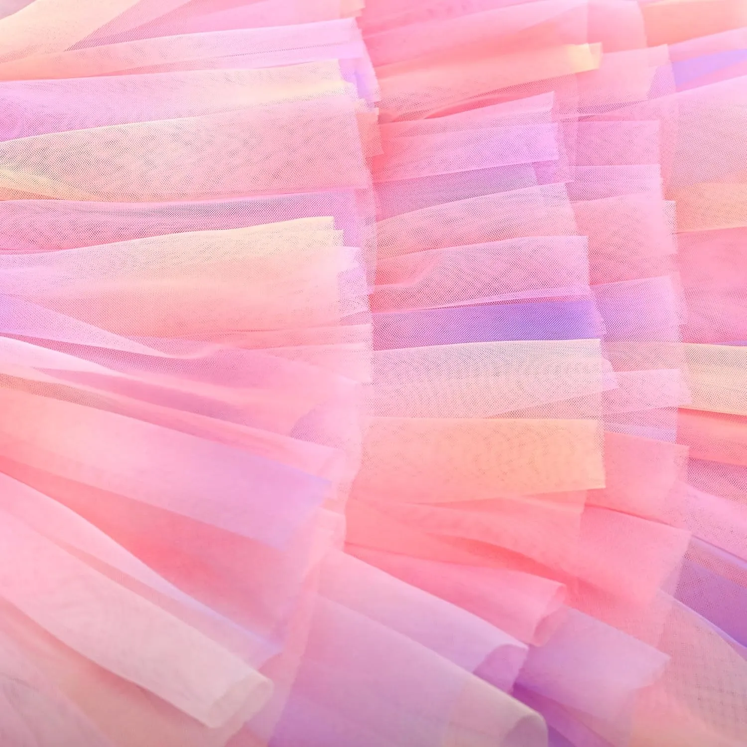 Girls Dress Pink Tutu Unicorn Dancing Tiered Skirt Ballet Birthday Party 3-7