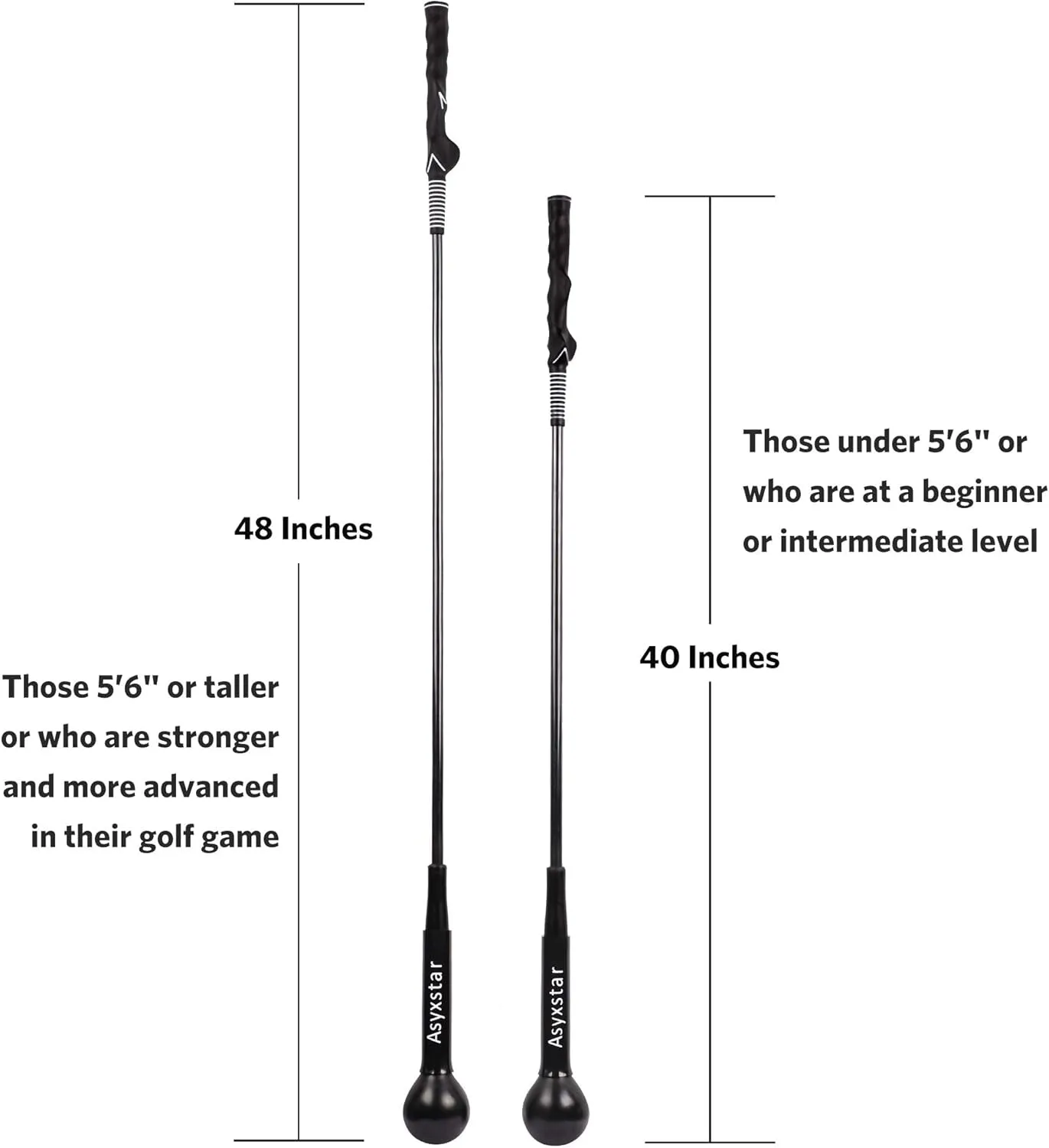 Golf Swing Trainer Aid - Golf Training Aid with Golf Grip Trainer Golf Training Equipment Power Flex Golf Swing Training Aid for Strength,Balance, and Tempo Golf Swing Speed Trainer