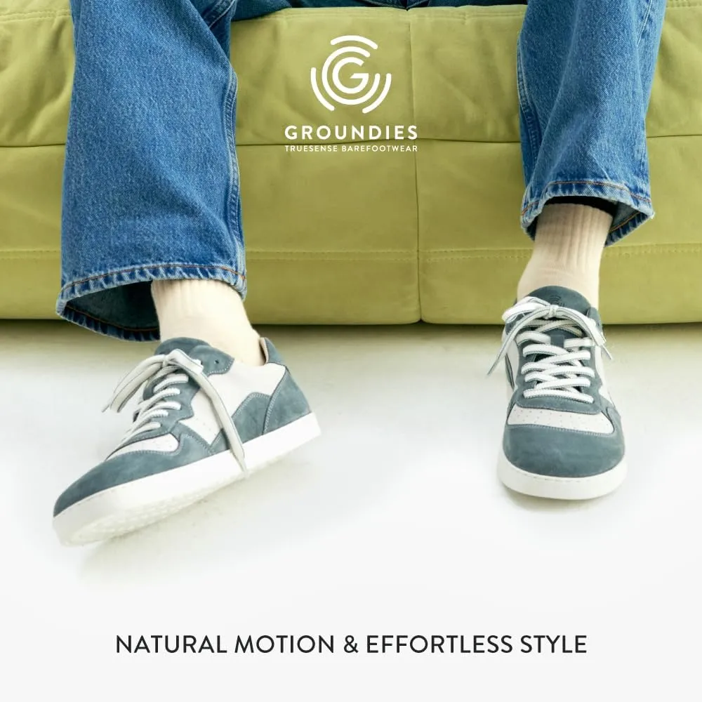 GROUNDIES Nova Barefoot Shoes for Women - Trainer Sneakers for Women with Foot-Friendly Wide Toe Box, Neutral Footbed, and Non Slip Zero Drop Outsole