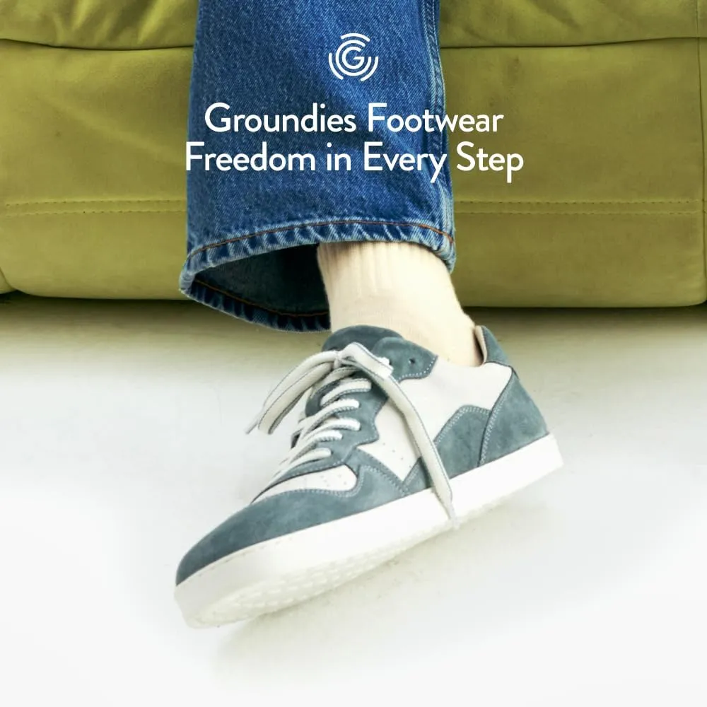 GROUNDIES Nova Barefoot Shoes for Women - Trainer Sneakers for Women with Foot-Friendly Wide Toe Box, Neutral Footbed, and Non Slip Zero Drop Outsole