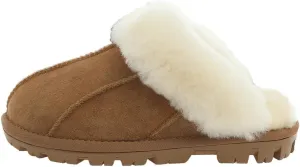 Hohokam cowhide handmade Soft mens large size womens wool house fur slippers