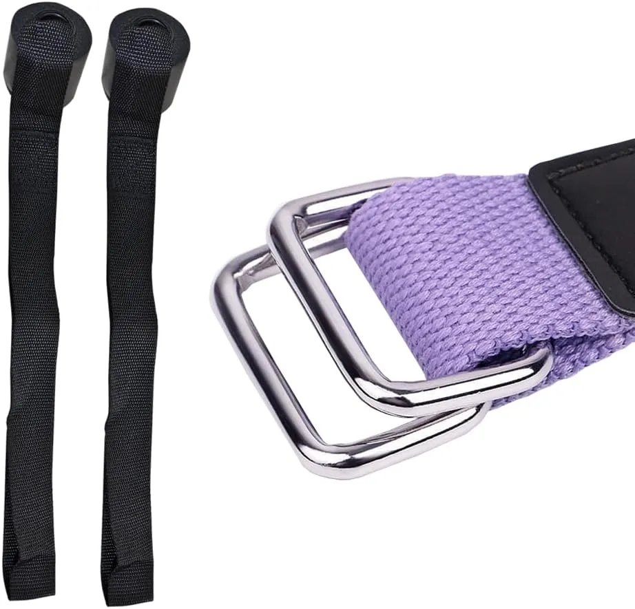 Home Resistance Training kit | Adjustable Suspension Trainer for Full Body Workout Exercise | Super Sturdy Weight Training Straps for Home Gym & Outdoor Workouts | Lightweight & Portable