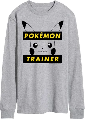 HYBRID APPAREL - Pokémon - Pokémon Trainer - Men's Long Sleeve T-Shirt