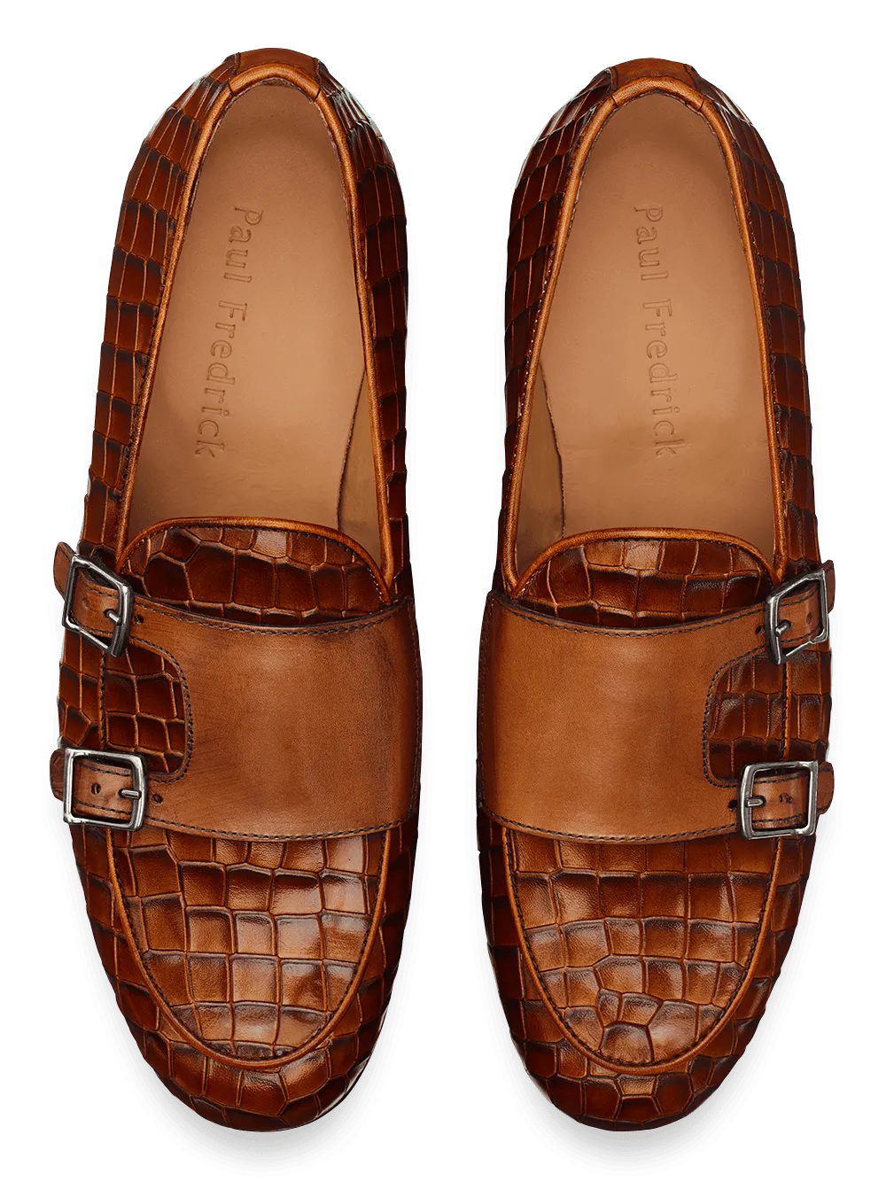 Ivan Monk Strap Loafer - Brown