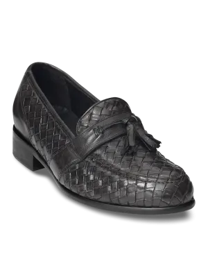 Jaron Tassel Loafer - Charcoal