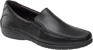 Johnston & Murphy Crawford Venetian Black Tumbled Full Grain 9.5 M (D)