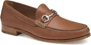 Johnston & Murphy Men’s Baldwin Bit Shoes – Men’s Dress Shoes, Leather Moccasin Shoes, Dress Shoes for Men, Durable Rubber Sole & Brushed Nickel Hardware, Men’s Loafers