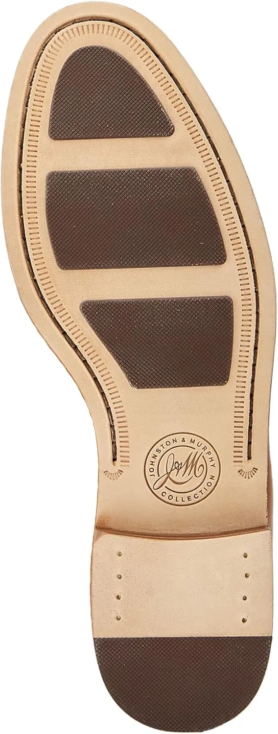 Johnston & Murphy Men’s Baldwin Bit Shoes – Men’s Dress Shoes, Leather Moccasin Shoes, Dress Shoes for Men, Durable Rubber Sole & Brushed Nickel Hardware, Men’s Loafers