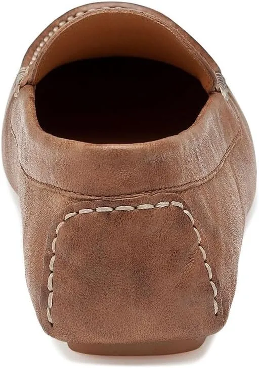 Johnston & Murphy Women's Maggie Penny Blue Moccasin