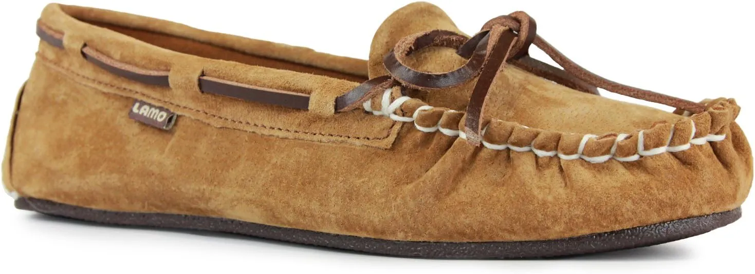 Lamo Women's Sabrina Moc II Shoe, Moccasin, Chestnut