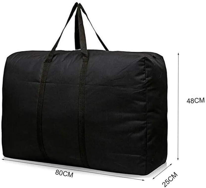 Large Capacity Luggage Bag Multifunctional Organizing Storage Waterproof Quilt Portable Moving Travel Storage