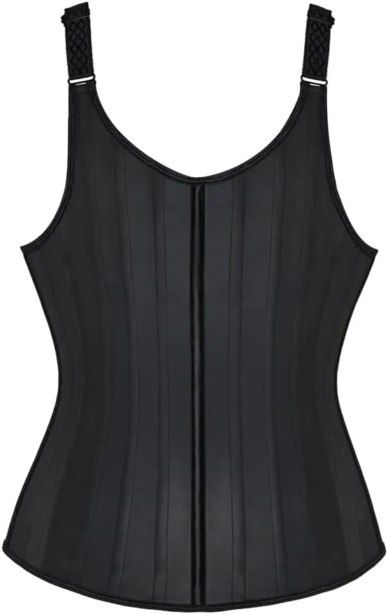 Latex Waist Trainer Corset 25 Steel Boned 6 Rows Underbust Corset Vest Waist Cincher Hourglass Body Shaper