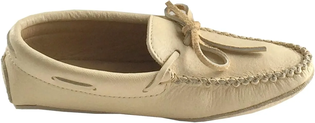 Laurentian Chief Men's Caribou Hide Moccasins