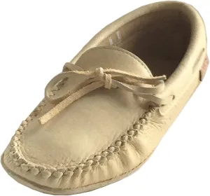Laurentian Chief Men's Caribou Hide Moccasins