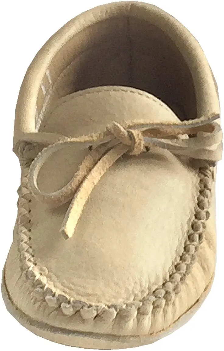 Laurentian Chief Men's Caribou Hide Moccasins