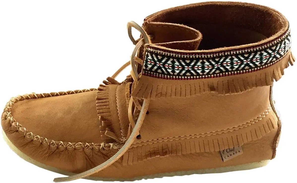 Laurentian Chief Men's Leather Moccasin Boots
