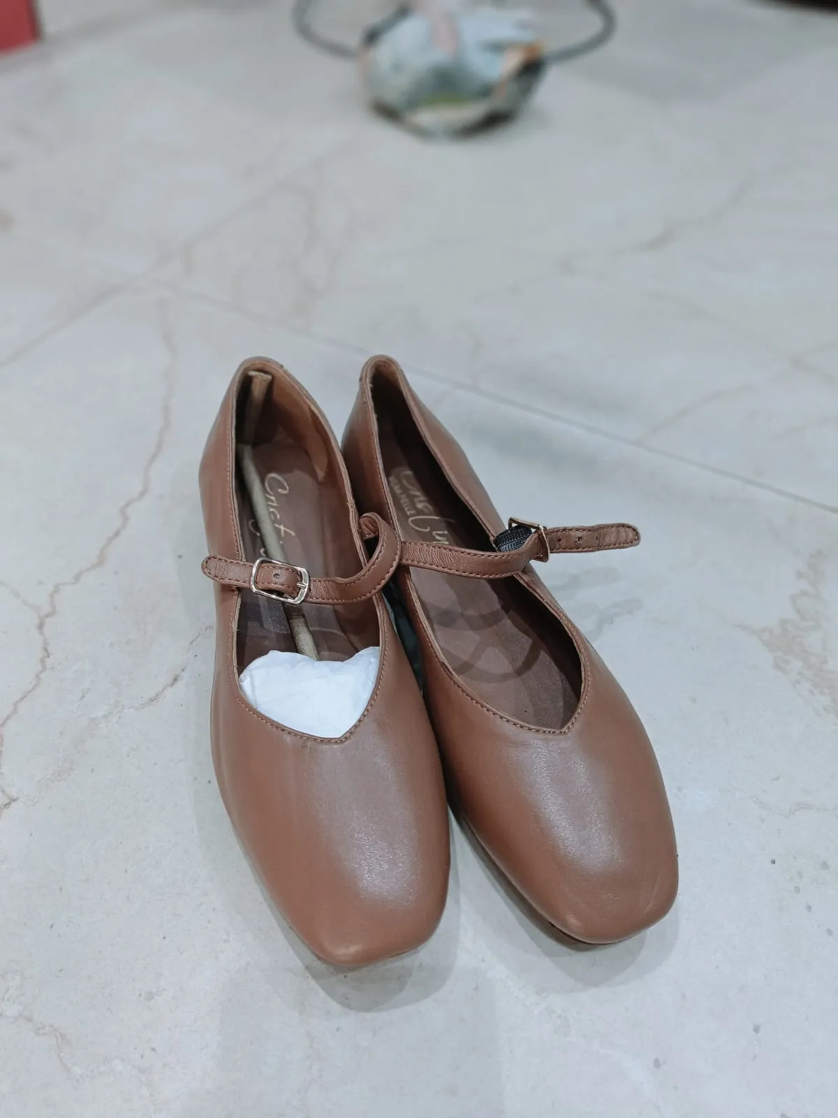 Leather Ballet Flat by Glamourly India