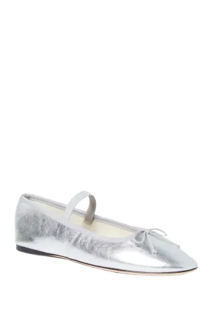 Leonie Ballet Flat, Silver
