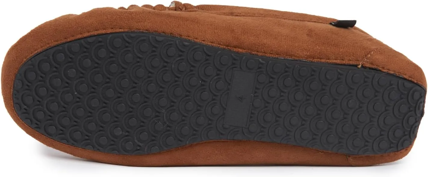 Lucky Brand Boy's Moccasin Slippers – Cozy and Stylish Indoor Footwear for Boys