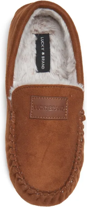 Lucky Brand Boy's Moccasin Slippers – Cozy and Stylish Indoor Footwear for Boys