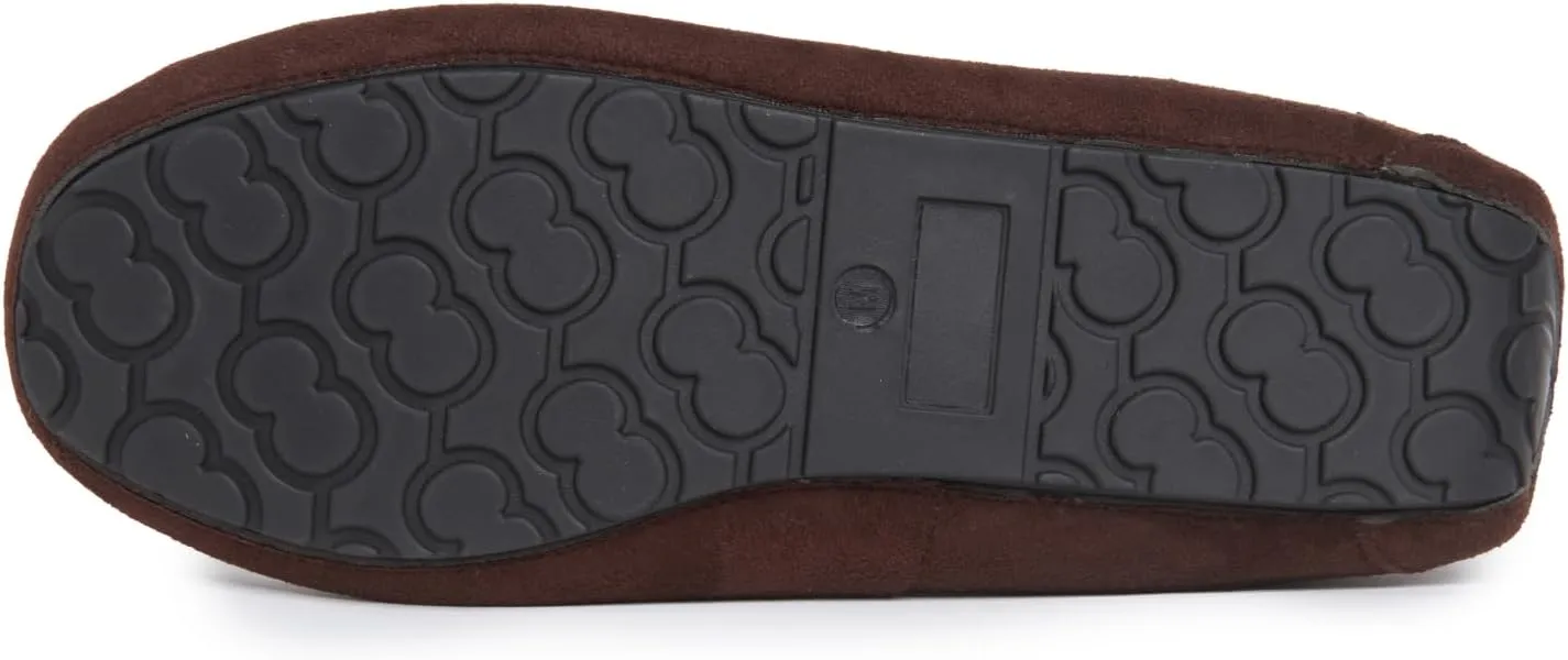 Lucky Brand Men's Moccasin Slippers – Cozy Indoor Footwear with Soft Lining