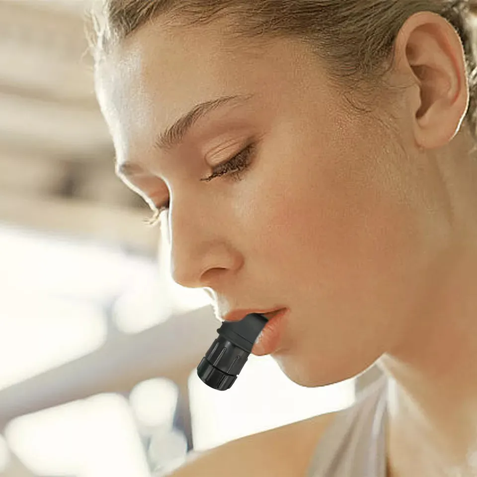 Lung Trainer for Athletes – Adjustable Intensity Respiratory Strength Training Device