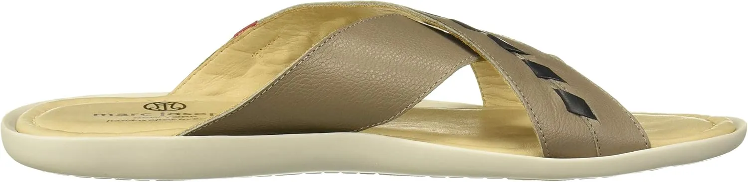 Marc Joseph New York Men's Leather Made in Brazil Cedar Beach Sandal