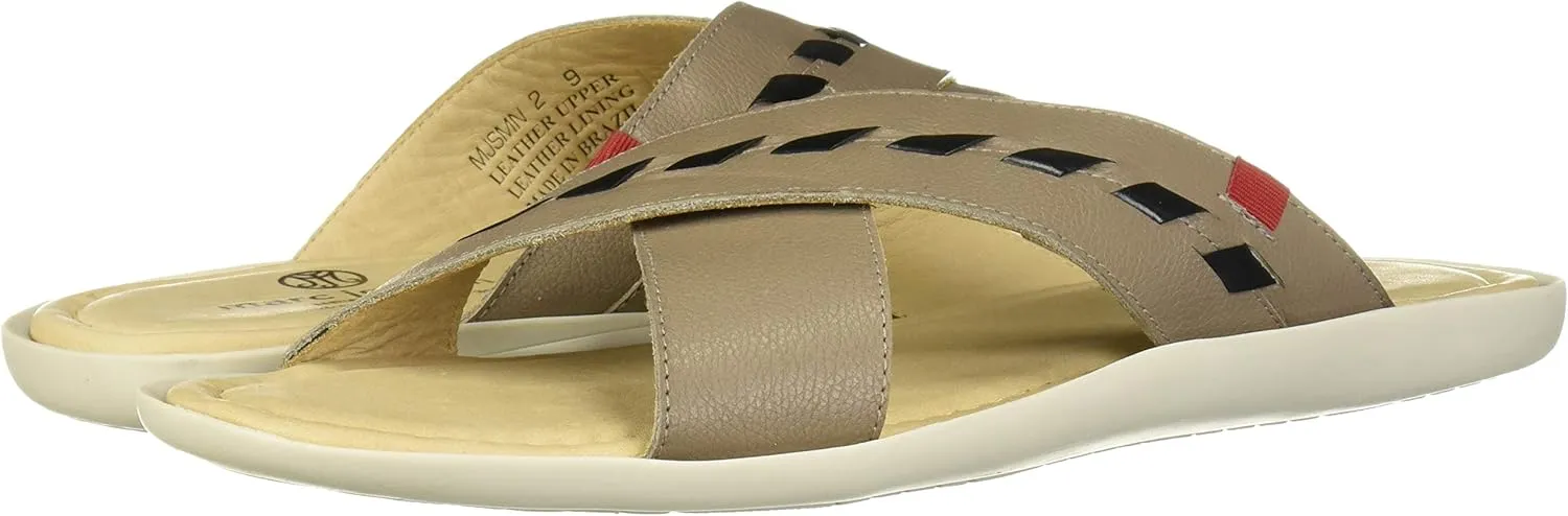 Marc Joseph New York Men's Leather Made in Brazil Cedar Beach Sandal