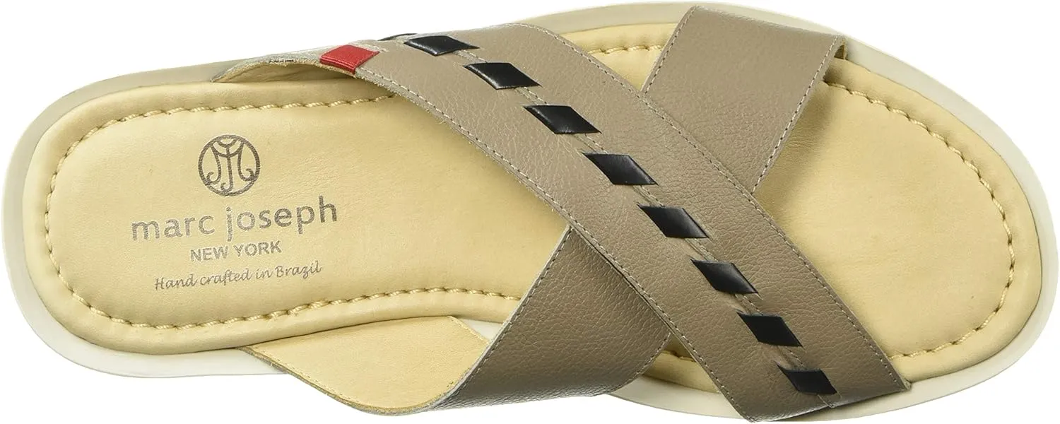 Marc Joseph New York Men's Leather Made in Brazil Cedar Beach Sandal