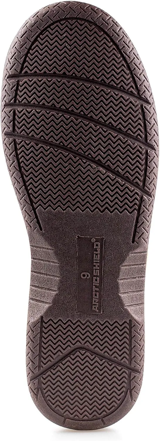 Mens Moccasins for Men - Micro Suede Upper with Soft Plush Lining - Indoor/Outdoor Durable Comfortable Slip On House Slippers for Men