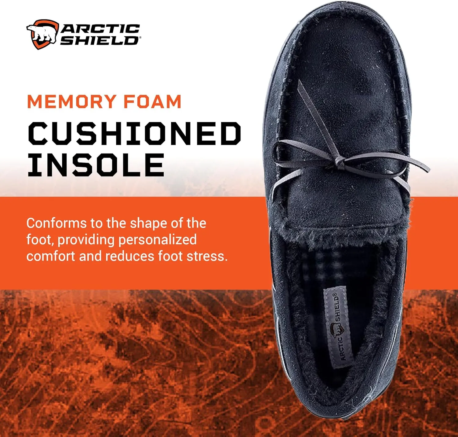 Mens Moccasins for Men - Micro Suede Upper with Soft Plush Lining - Indoor/Outdoor Durable Comfortable Slip On House Slippers for Men