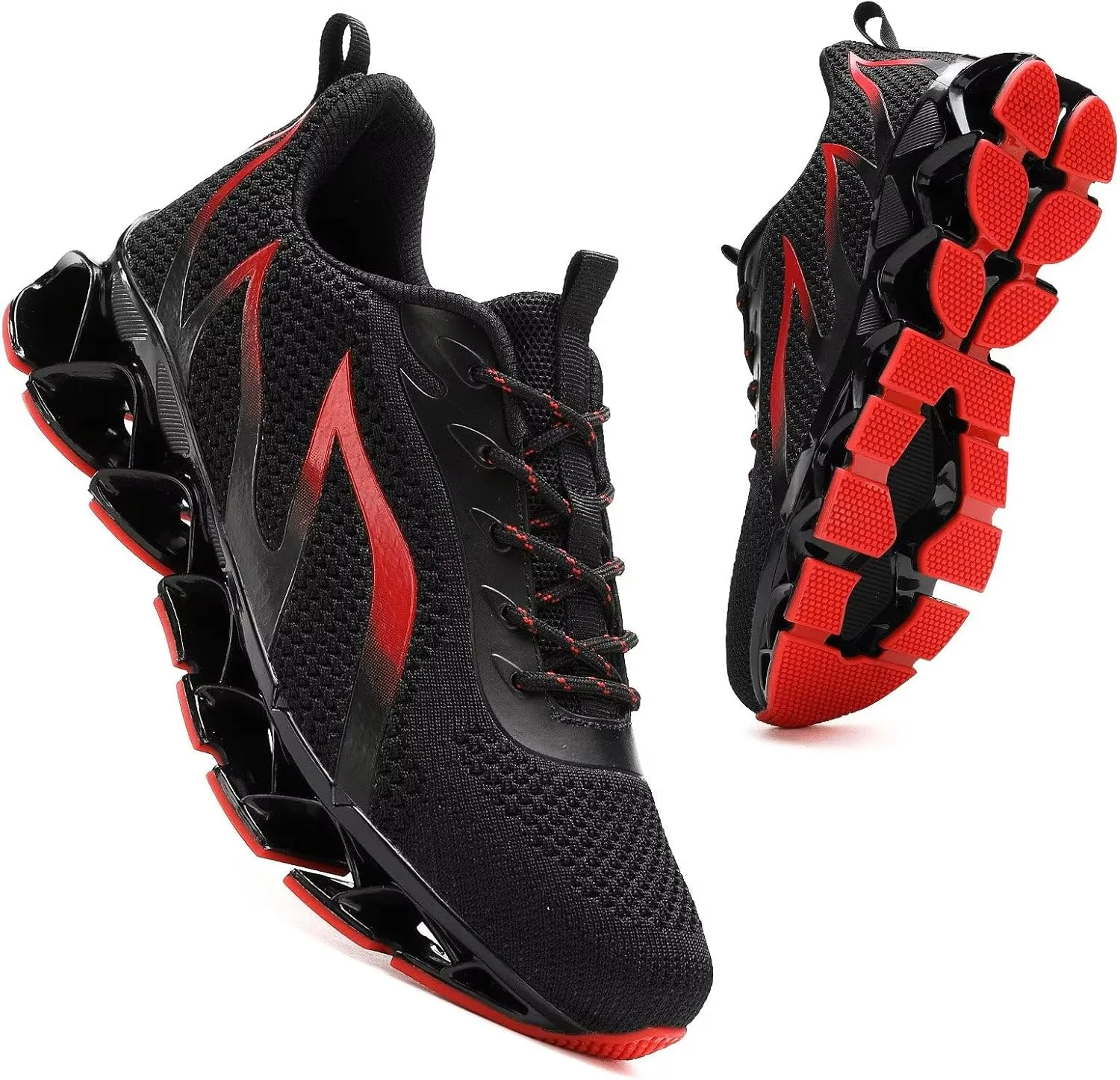 Mens Slip on Running Walking Shoes Blade Tennis Casual Fashion Sneakers Comfort Non Slip Work Sport Athletic Trainer