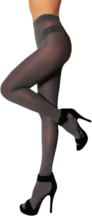 Mila Marutti Women's Tights Semi Opaque Stockings for Women | Semi Sheer Pantyhose Nylons | Made in EU