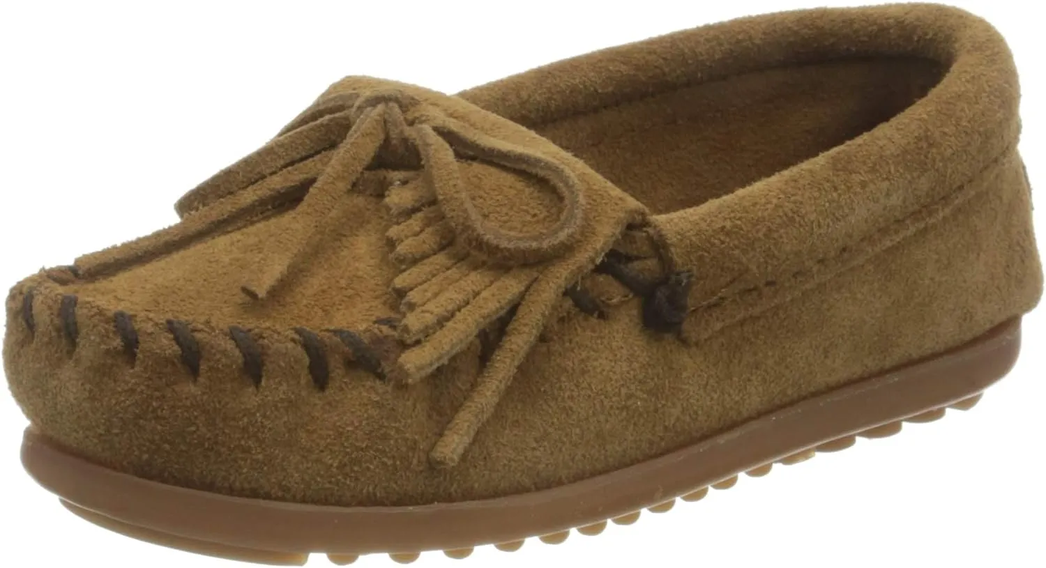 Minnetonka Kids' Kilty Hardsole Moccasin