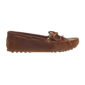 Minnetonka Kilty Driver Brown Ruff 593 Women's Shoes