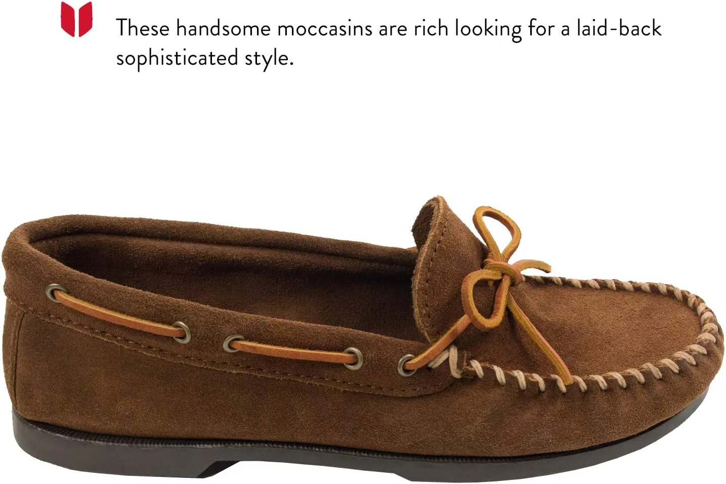 Minnetonka Men's Classic Camp Moccasin